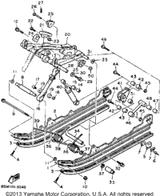 Pin, Cotter 1989 EXCITER DELUXE (ELEC START) (EX570EN) 91401-30030-00