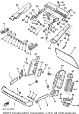 Nut, Nylon 1987 V-MAX (VMX540L) 95701-06300-00