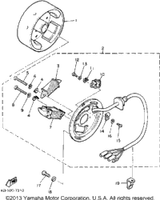 Screw, Pan Head 1987 BRAVO T (LONG TRACK) (BR250TL) 98580-04008-00