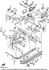 Washer, Plate 1989 ENTICER LTR (LONG TRACK+REVERSE) (ET400TRN) 90201-08649-00