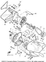 Damper, Shroud 6 1987 PHAZER (PZ480L) 8Y0-12679-00-00