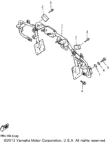 Bolt 1995 VMAX-4 ST (LONG TRACK) (VX800STV) 97007-08030-00