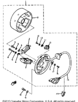 Clamp 1983 BR250G 90465-06100-00