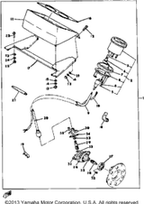 Screw, Pan Head 1979 ET250C 98580-05012-00