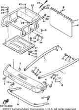 Bolt 1989 BRAVO T (LONG TRACK) (BR250TN) 97001-08020-00