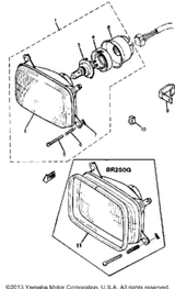 Clip 1983 BR250G 8K4-84374-00-00