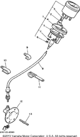 Clamp 1989 INVITER (CF300N) 90465-06332-00