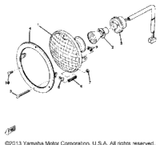 Screw, Pan Head ISO 1969 SL338 98580-04010-00