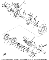 Washer, Plate 1974 SL433F 90201-08326-00