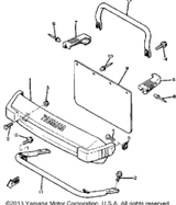 Bolt, Flange 1983 BR250G 95811-08016-00