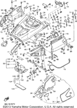 Rivet, Blind 1995 VMAX-4 ST (LONG TRACK) (VX800STV) 90267-40077-00