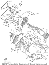 Damper, Air Shroud 1 1996 VENTURE XL (VT480W) 8H8-12658-00-00