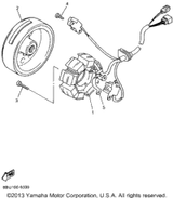 Screw, Pan Head 1997 VMAX-4 800 (VX800A) 98517-06025-00