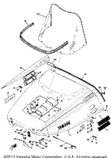 Washer, Plate 1974 TW433F 90201-03313-00