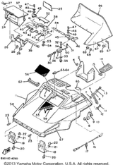 Screw, Bind 1984 V-MAX (VMX540H) 98906-06025-00