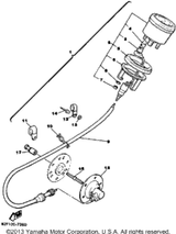 Nut 1989 BRAVO (BR250N) 95380-05600-00