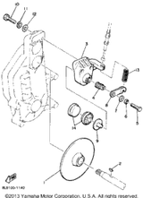 Washer, Spring 1984 V-MAX (VMX540H) 92990-10100-00