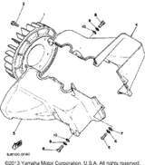 Washer, Spring 1983 ET300G 92906-06100-00