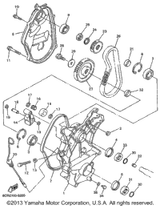 Nut 1998 VMAX 700 SX (VX700SXB) 95307-10600-00