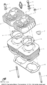 Nut 1992 PHAZER II LE (ELEC START) (PZ480ES) 90179-08269-00