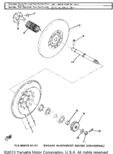 Nut, Self-Locking 1979 ET340C 90185-12119-00