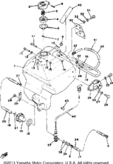 Spring, Torsion 1979 ET250C 90508-08353-00