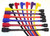 Sumax 8.2 mm Thundervolt Sumax Spark Plug Wire Red Set Touring Models Milwaukee-Eight 2017-Later