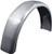 FLAT REAR FENDER FOR RIGID FRAMES