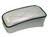 SILVER METAL FLAKE PILLION PAD CUSTOM USE,UNIVERSAL MOUNT 10" LONG X 5" Hardbody Wide, NAUGAHYDE