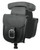 Black Leather Pillion & Saddlebags with Suction Cups for Harley & Custom Use