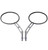 Honda GL1000,GL1100,GL1200 Chrome Billet Euro Sport Motorcycle Mirrors