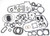 ENGINE GASKET AND SEAL SET FOR SHOVELHEAD 5 SPEED