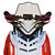 Powermadd Polaris Axys Mid, Clear W/Black  Graphics 18.5 2020 Polaris 850 PRO-RMK 163 3in.11630