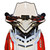 Powermadd Polaris Axys Tall, Clear W/Black Graphics 20.5 2022 Polaris 850 PRO-RMK AXYS 155 2.75in.11640 Powermadd Polaris Axys Tall, Clear W/Black Graphics 20.5 2022 Polaris 850 PRO-RMK AXYS 155 2.75in.11640