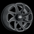 Itp Twister-14X7 Black With Milled(14Tw110Lbx) Fits 2016 KYMCO UXV 700i 1422326727BL