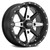 Itp Cyclone Wheel Black And Machined 14X7 Fits 2022 Yamaha YXZ1000R 1422306727B