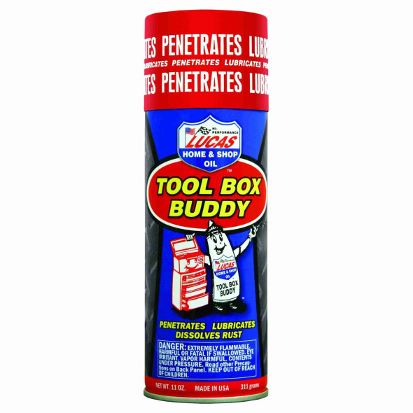 Lucas Oil Tool Box Buddy Aerosol 11oz Spray Case of 12