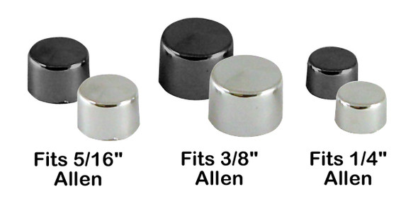 HARDWARE BOLT CAPS FOR ALLEN HEAD Screws Pack of 10