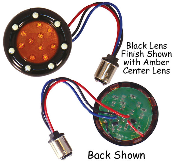 LED TURN SIGNAL LENS FOR CUSTOM USE