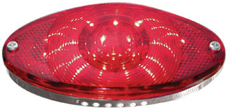 REPLACEMENT LENS FOR V-FACTOR SUPER THIN LED CATEYE TAILLIGHT FOR CUSTOM USE