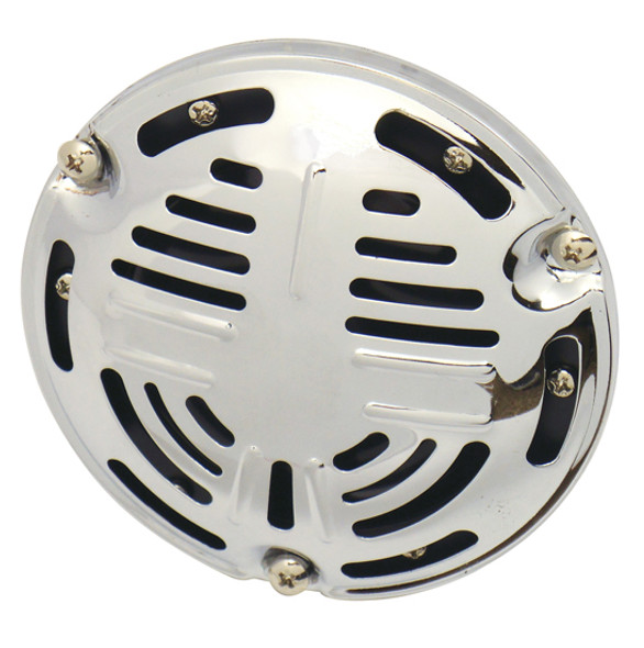 Horn,Springer Style 12V Chrome W/Universal Mount Any 12V HD# 69005-85T