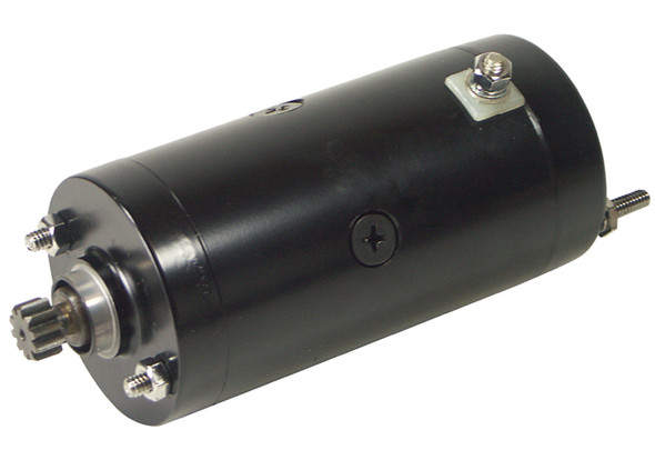 V-Factor Black Prestolite Style Starter Motors Fits Harley Big Twin & Sportster Late 1966-82 HD# 31458-66TA