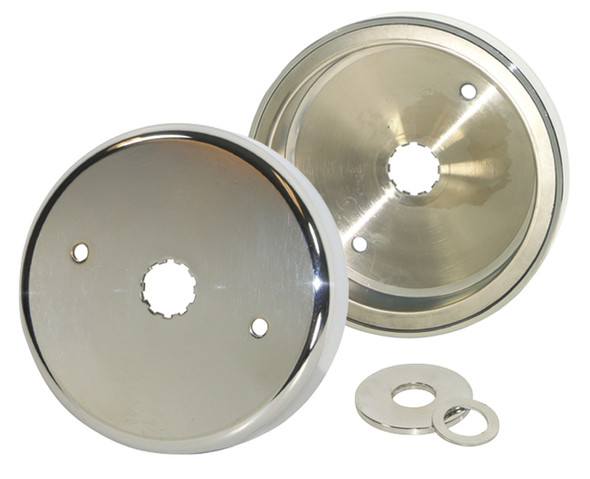 V-Factor Performance Chrome Alternator Rotor Fits Harley FLT 1981-94, Softail 1984-00 & Dyna 1999-03 with 22-32 Amp charging system HD# 29957-81B