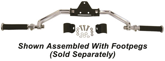 Chrome Adjustable Highway Bar Fits Harley Softail models 2000-Later HD# 50855-09