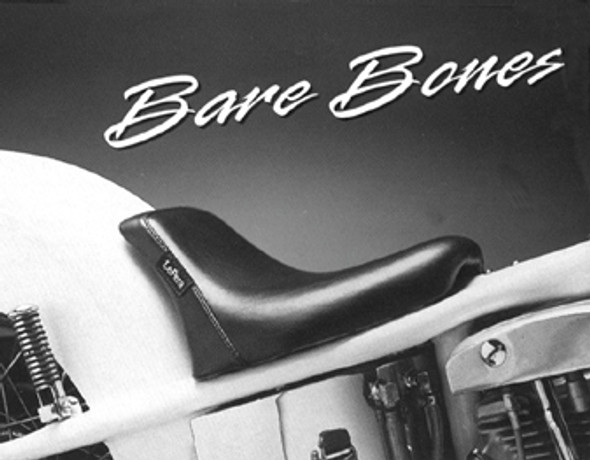 Le Pera Bare Bones Solo Seat For Rigid & Custom Frames Naugahyde Solo Seat L-009