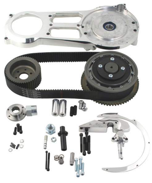 2" Open Belt Drive Polished Kit Fits Harley Softail 1990-2006 # EV-575