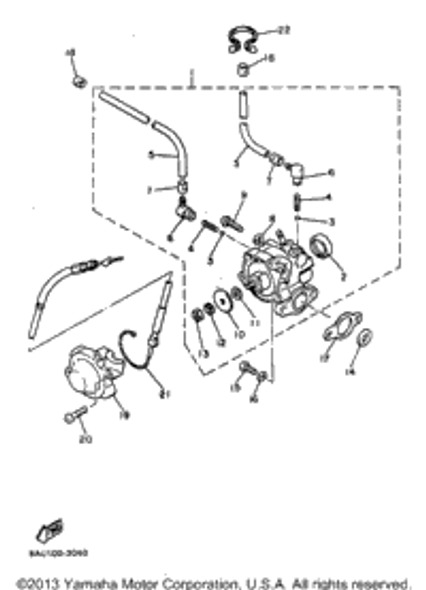 Washer, Spring 1998 VK540 II (VK540EB) 05100-00