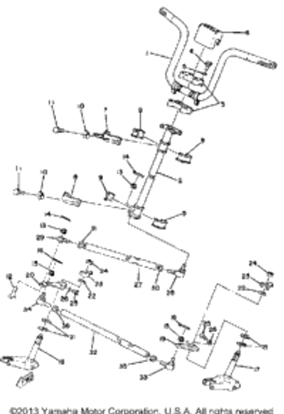 Pin, Cotter 1980 ET340D 91490-20020-00