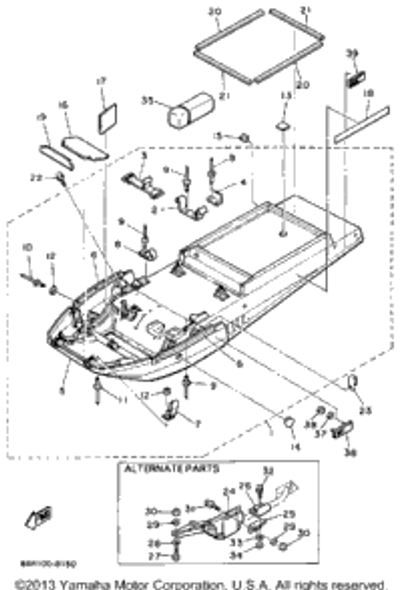 Washer, Plate 1988 VK540 (VK540M) 05600-00