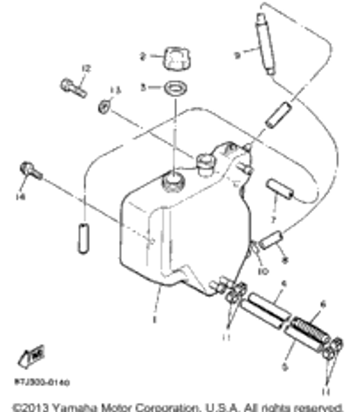 Clip 1990 PHAZER II (PZ480P) 90467-09026-00